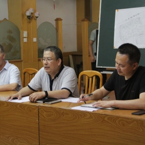 市领导调研我公司易地搬迁改造项目